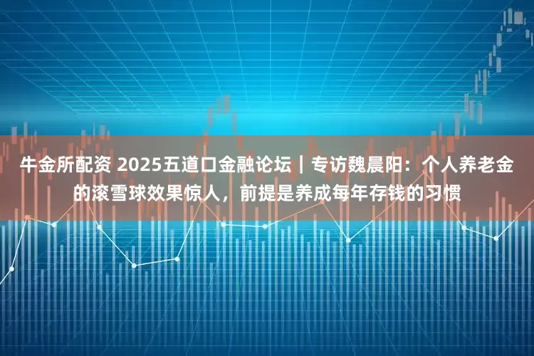 牛金所配资 2025五道口金融论坛｜专访魏晨阳：个人养老金的滚雪球效果惊人，前提是养成每年存钱的习惯