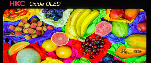 钱程速配 HKC惠科宣布首款OLED产品量产订单落地